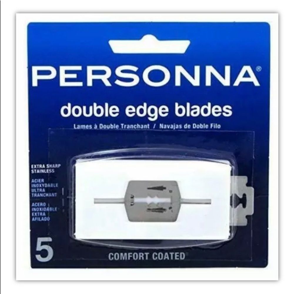 Personna double edge blades three pack 7900